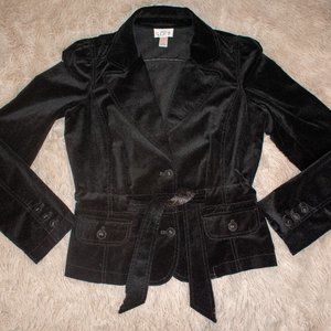 Size 8 Ann Taylor LOFT Velour Jacket